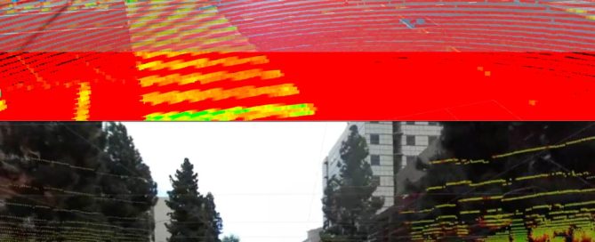 a depiction of sensor calibration at UCLA Smart Intersection
